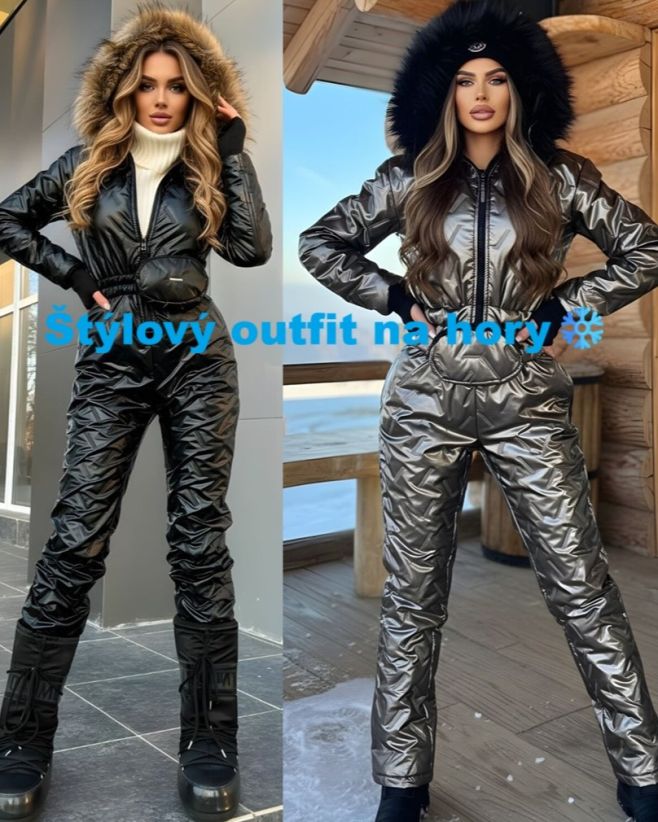 Overal v akej farbe by ste si vybrali na hory? 😘🤩Inšpirujte sa našimi zimnými overalmi❄️❄️🌨️ so štýlovou ľadvinkou v páse🙂...